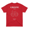 Rood shirt ontwerpen
