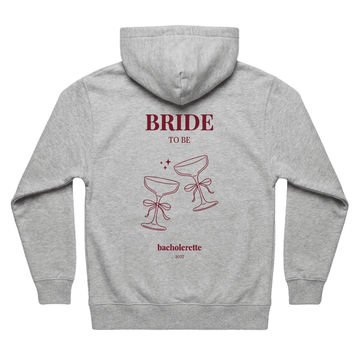 Bride grijze hoodie ontwerpen