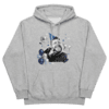Grijze hoodie met foto