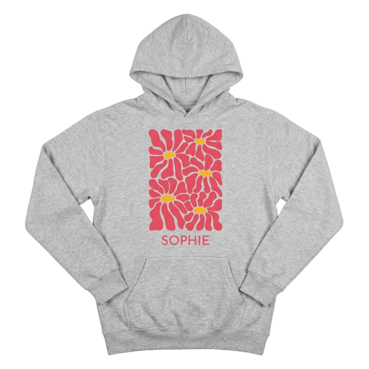 Hoodie-grijs-bedrukken