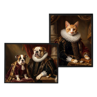 Koninklijk huisdier portret Koninklijk huisdier portret