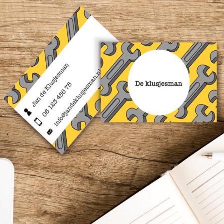 Je eigen visitekaartjes maken en drukken!
